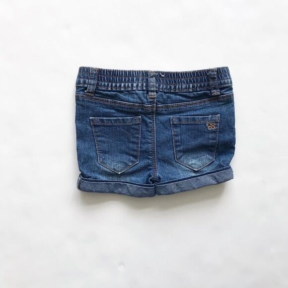 Jessica Simpson rolled denim shorts EUC 12m - Picture 4 of 4